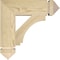 Ekena Millwork Imperial Arts & Crafts Rough Sawn Bracket, Douglas Fir, 4"W x 16"D x 16"H BKT04X16X16IMP03RDF - alternate 3